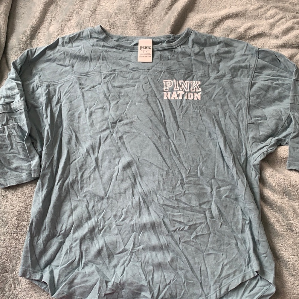 PINK 3/4 sleeve tee